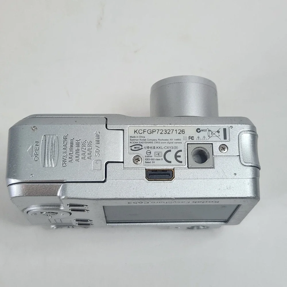 Kodak EasyShare C653 Digital Camera 6.1 MP 3X Optical Zoom Working